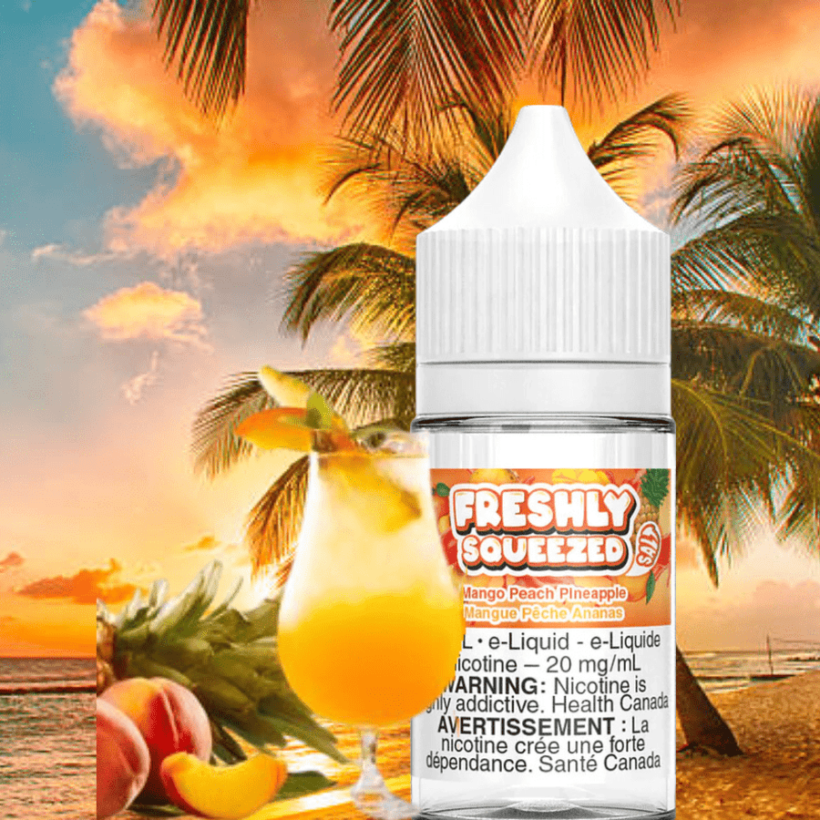 Freshly Squeezed Salt - Mango Peach Pineapple 30ml Okotoks Vape SuperStore Okotoks Alberta