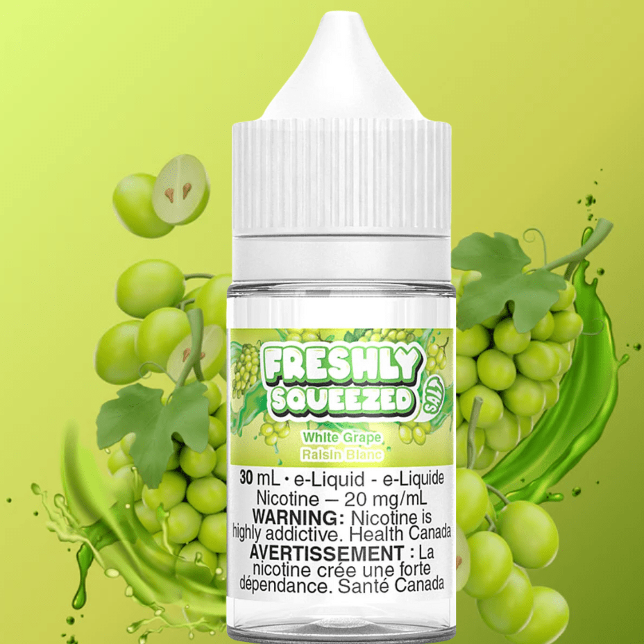 Freshly Squeezed Salt - White Grape 30ml 30ml / 12mg Okotoks Vape SuperStore Okotoks Alberta