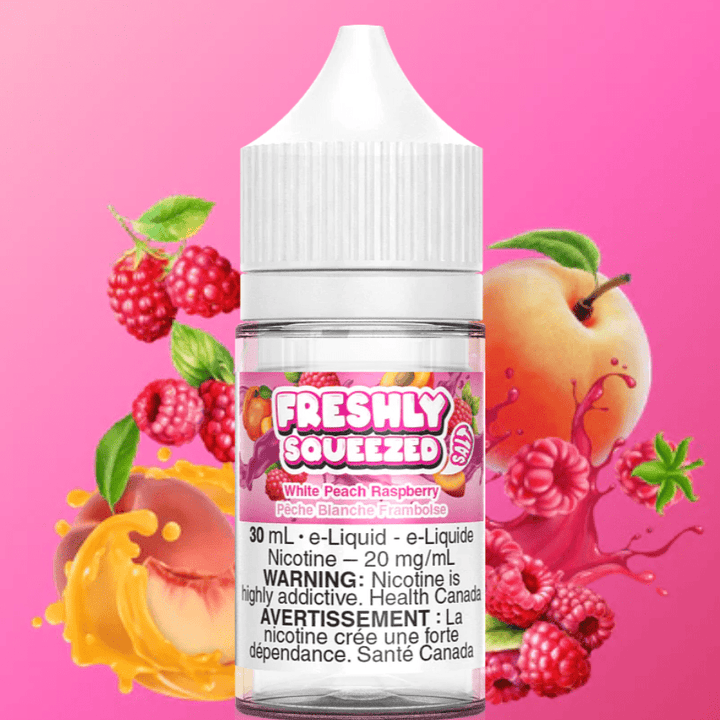 Freshly Squeezed Salt - White Peach Raspberry 30ml 30ml / 12mg Okotoks Vape SuperStore Okotoks Alberta