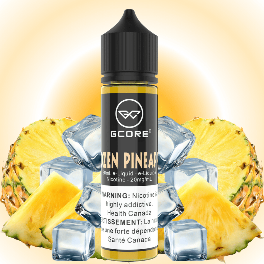 Frozen Pineapple Salt by GCORE E-Liquid-60ml 20mg / 60ml Okotoks Vape SuperStore Okotoks Alberta
