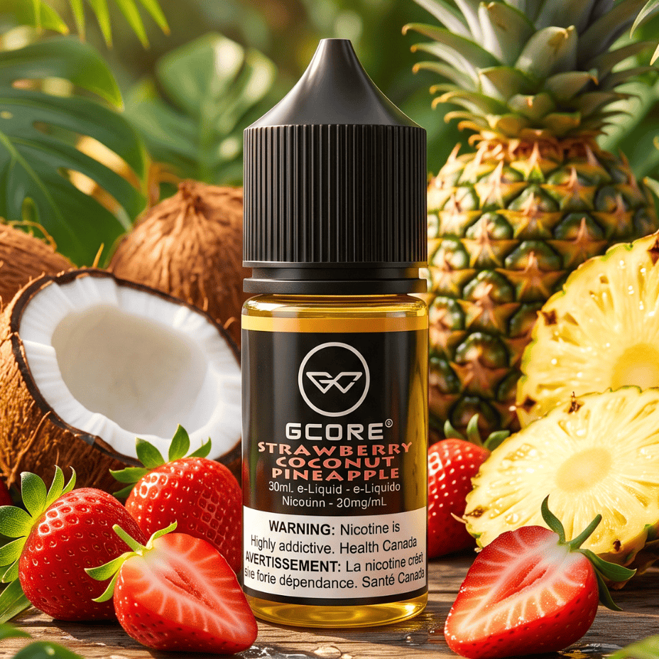 GCORE Salt - Strawberry Coconut Pineapple 30mL 20mg / 30mL Okotoks Vape SuperStore Okotoks Alberta