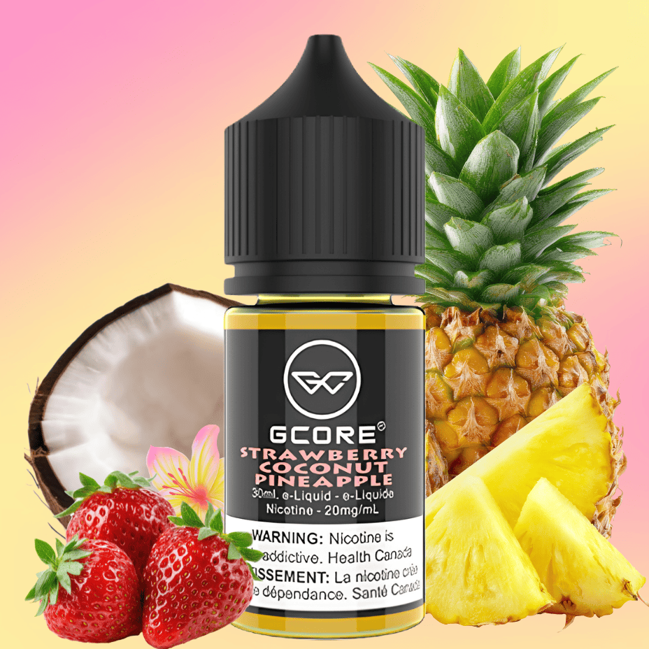GCORE Salt - Strawberry Coconut Pineapple 30mL 20mg / 30mL Okotoks Vape SuperStore Okotoks Alberta