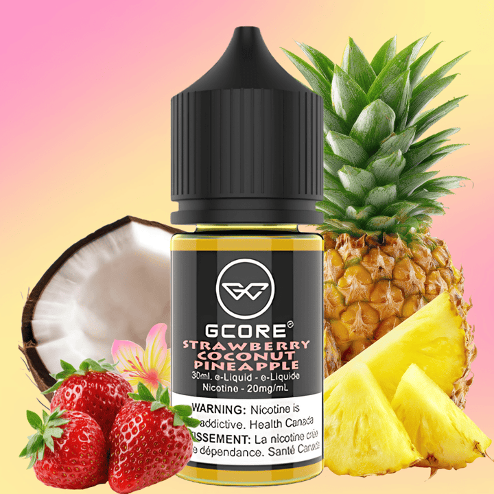 GCORE Salt - Strawberry Coconut Pineapple 30mL 20mg / 30mL Okotoks Vape SuperStore Okotoks Alberta
