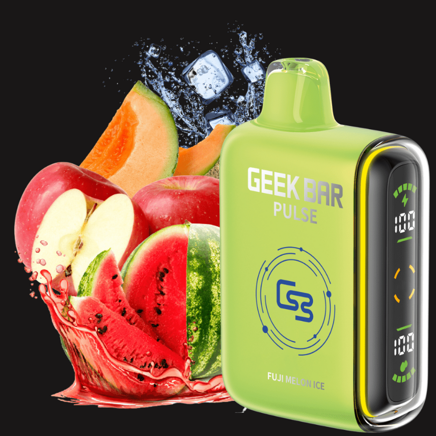 Geek Bar Pulse 9000 Disposable Vape-Fuji Melon Ice 20mg / 9000 Puffs Okotoks Vape SuperStore Okotoks Alberta