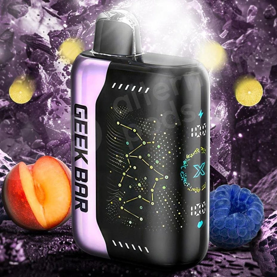 Geek Bar Pulse X 25K Disposable Vape - Peach Berry Lime Ice 25000 Puffs / 20mg Okotoks Vape SuperStore Okotoks Alberta