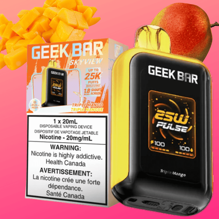 Geek Bar Skyview 25K Disposable Vape - Triple Mango 25000 Puffs / 20mg Okotoks Vape SuperStore Okotoks Alberta