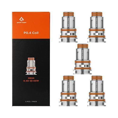 Geekvape P Series Coils - 5pck 0.4ohm Mesh Okotoks Vape SuperStore Okotoks Alberta