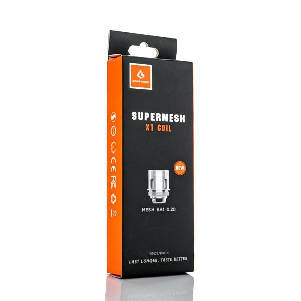 Geekvape Super Mesh Replacement Coils X1 0.2ohm Okotoks Vape SuperStore Okotoks Alberta