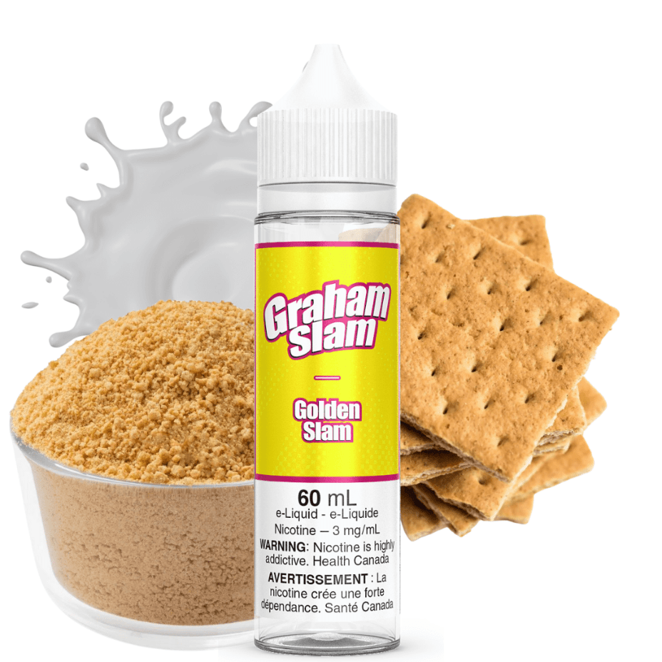 Golden Slam by Graham Slam E-liquid 60ml / 3mg Okotoks Vape SuperStore Okotoks Alberta