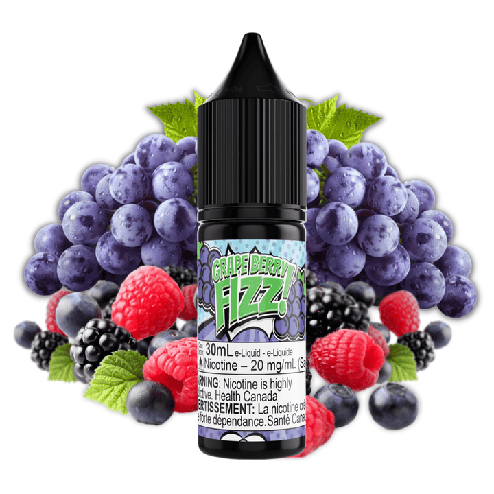 Grape Berry Fizz Salt by Maverick E-Liquid 30ml / 12mg Okotoks Vape SuperStore Okotoks Alberta