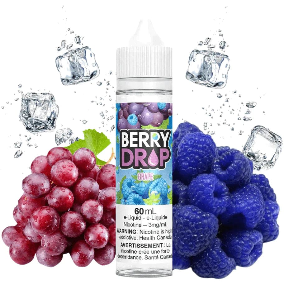 Grape Ice by Berry Drop E-Liquid 60ml / 3mg Okotoks Vape SuperStore Okotoks Alberta