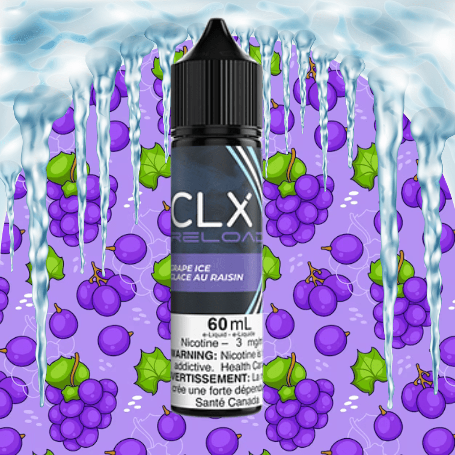 Grape Ice by CLX E-Liquid 60mL / 3mg Okotoks Vape SuperStore Okotoks Alberta