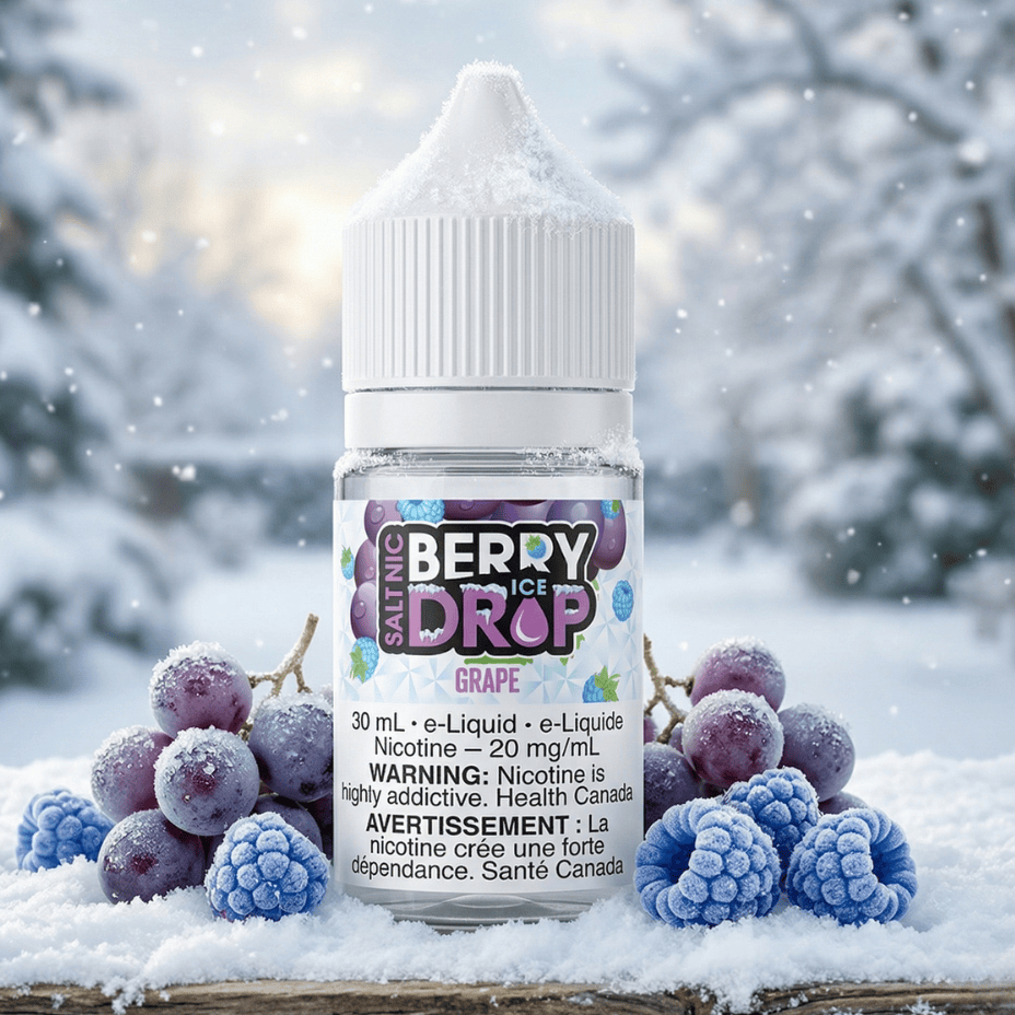 Grape Ice Salt by Berry Drop E-Liquid Okotoks Vape SuperStore Okotoks Alberta