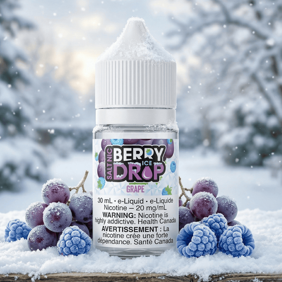 Grape Ice Salt by Berry Drop E-Liquid Okotoks Vape SuperStore Okotoks Alberta