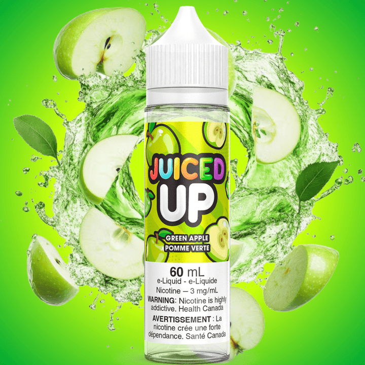 Green Apple by Juiced Up E-Liquid Okotoks Vape SuperStore Okotoks Alberta