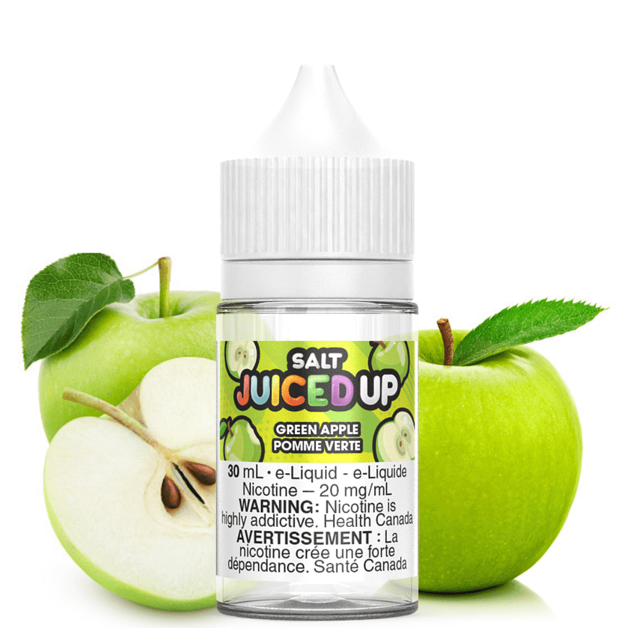 Green Apple Salts by Juiced Up E-Liquid 12mg Okotoks Vape SuperStore Okotoks Alberta