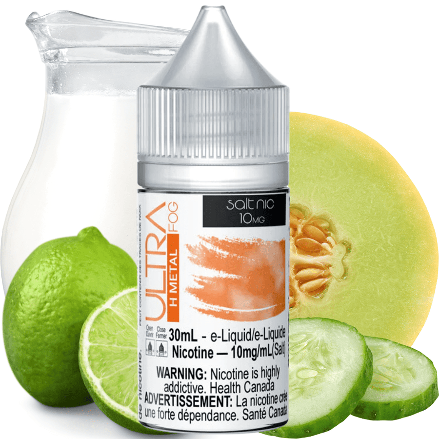 H Metal Salt by Ultra Fog E-Liquid 30ml / 10mg Okotoks Vape SuperStore Okotoks Alberta