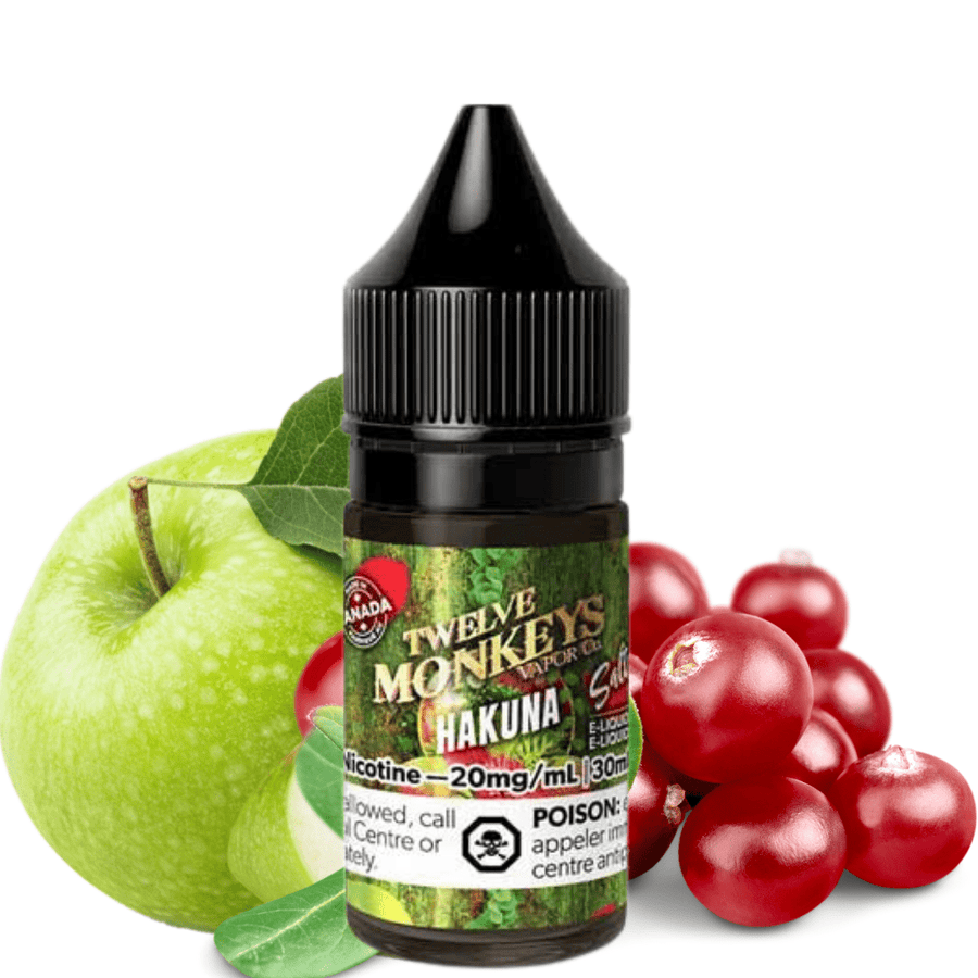 Hakuna Salts by Twelve Monkeys E-Liquid 10mg Okotoks Vape SuperStore Okotoks Alberta