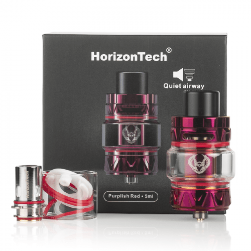 Horizontech Sakerz  Sub-Ohm Tank Purple Red Okotoks Vape SuperStore Okotoks Alberta