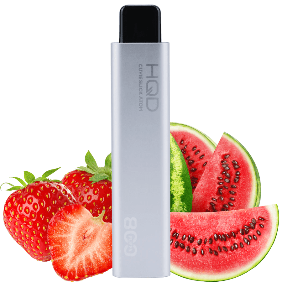 HQD Atom 800 Disposable Vape-Strawberry Watermelon 20mg / 2mL Okotoks Vape SuperStore Okotoks Alberta