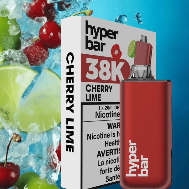 Hyper Bar BE38000 Disposable Vape-Cherry Lime 38000 Puffs / 20mg Okotoks Vape SuperStore Okotoks Alberta