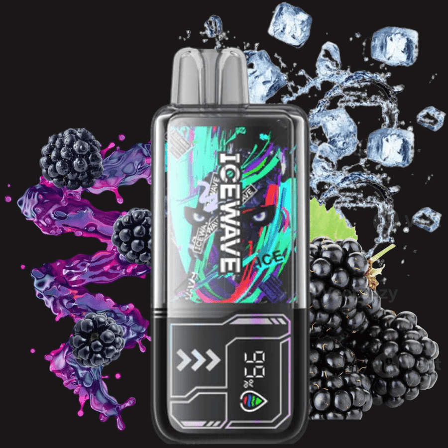 Icewave X8500 Disposable Vape-Blackberry Ice 20mg Okotoks Vape SuperStore Okotoks Alberta