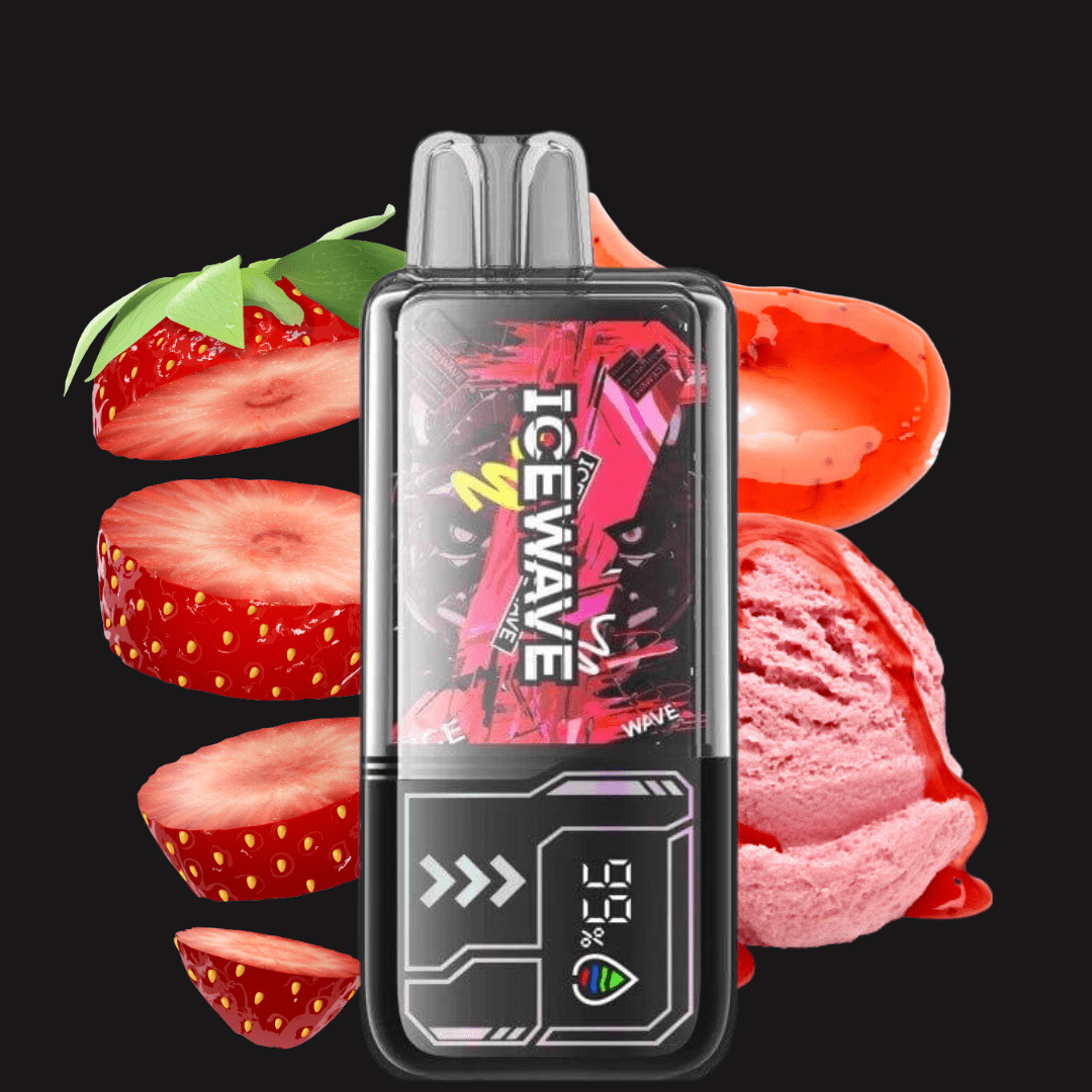 Icewave X8500 Disposable Vape-Strawberry Scoop 20mg Okotoks Vape SuperStore Okotoks Alberta