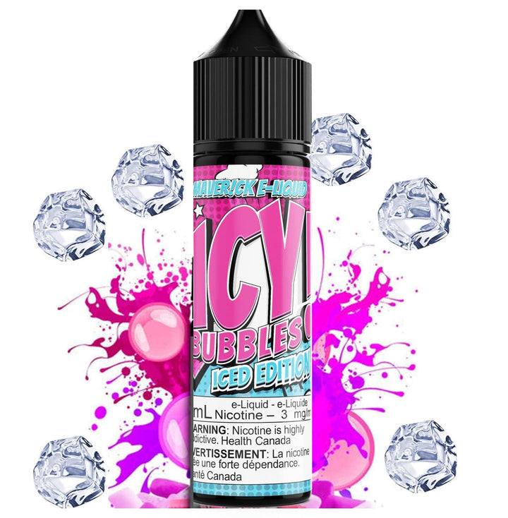 Icy Bubbles by Maverick E-Liquid 60ml / 3mg Okotoks Vape SuperStore Okotoks Alberta