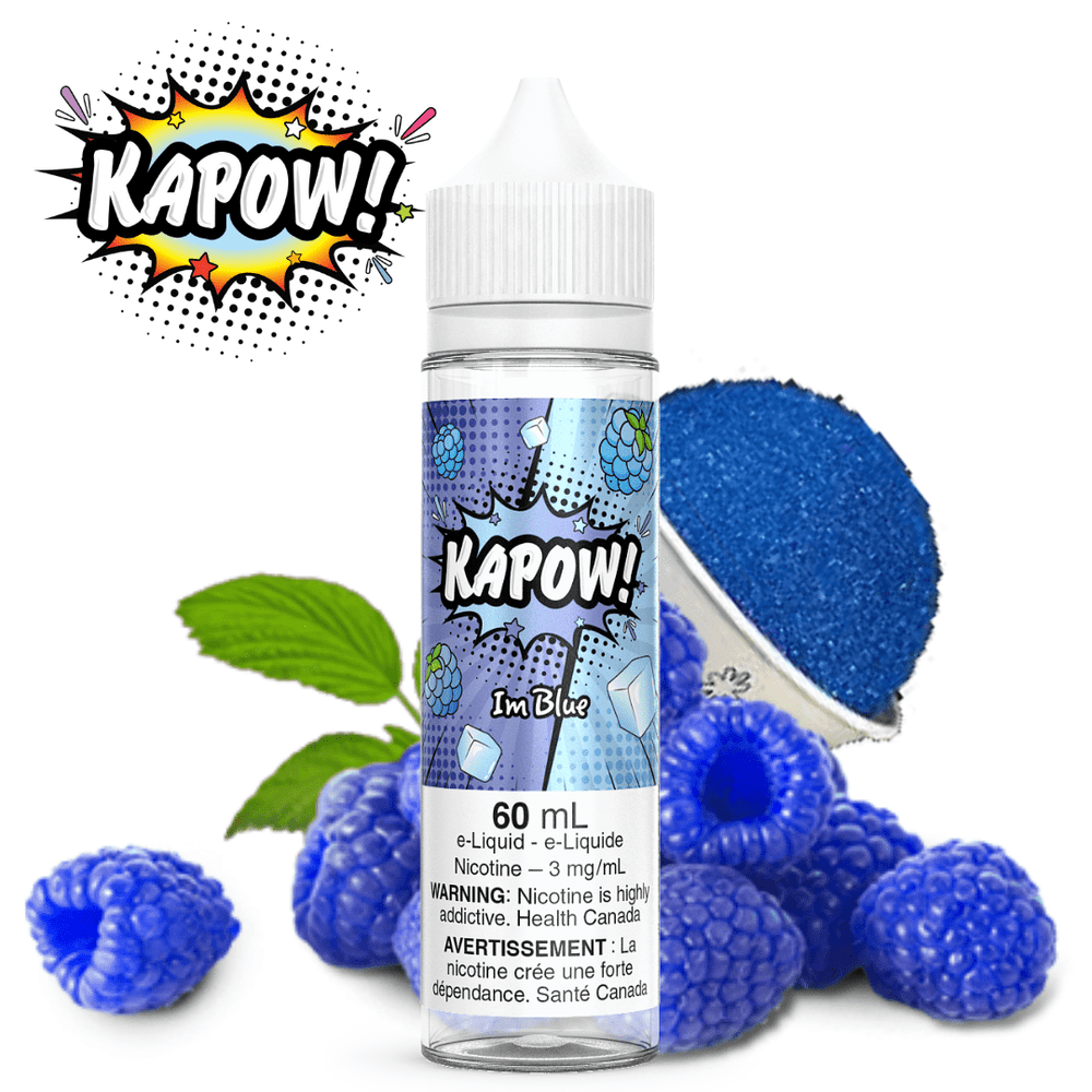 Im Blue by Kapow E-Liquid 60ml / 3mg Okotoks Vape SuperStore Okotoks Alberta