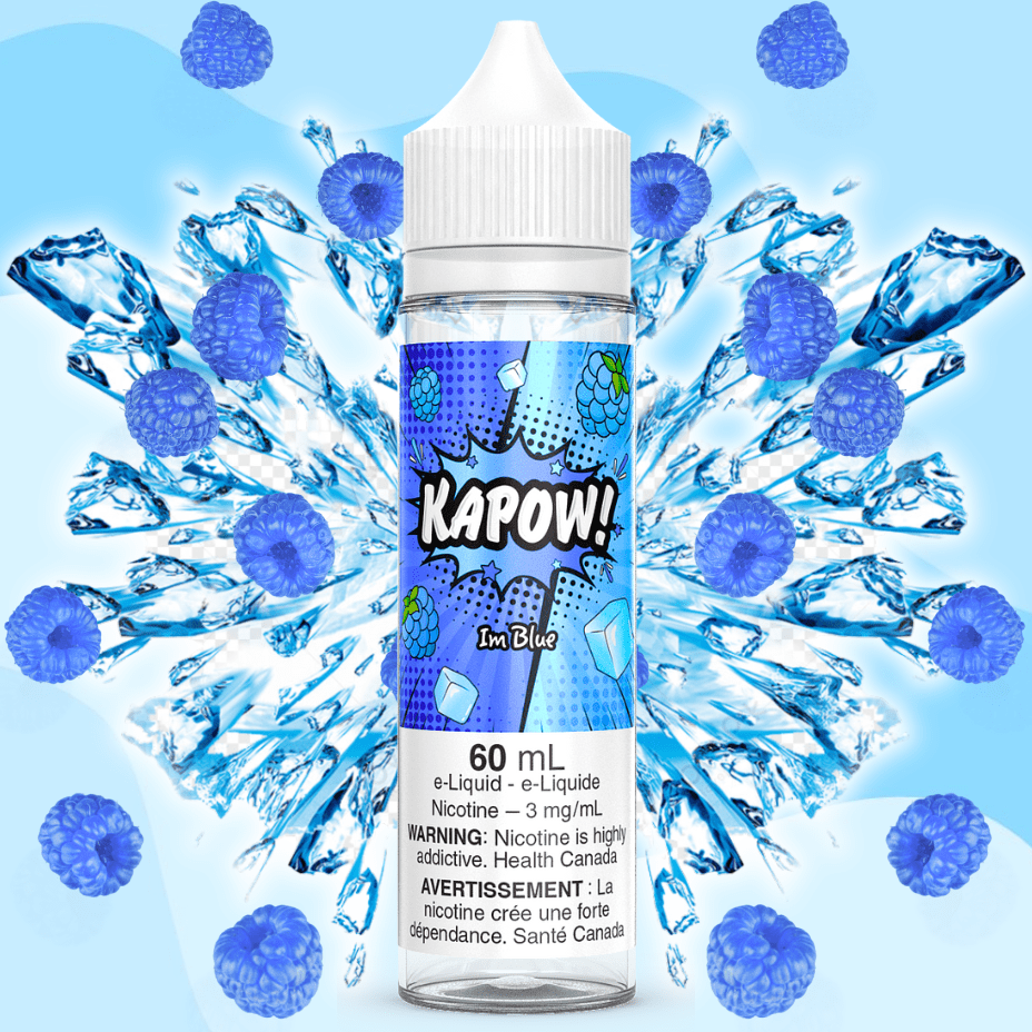 Im Blue by Kapow E-Liquid Okotoks Vape SuperStore Okotoks Alberta