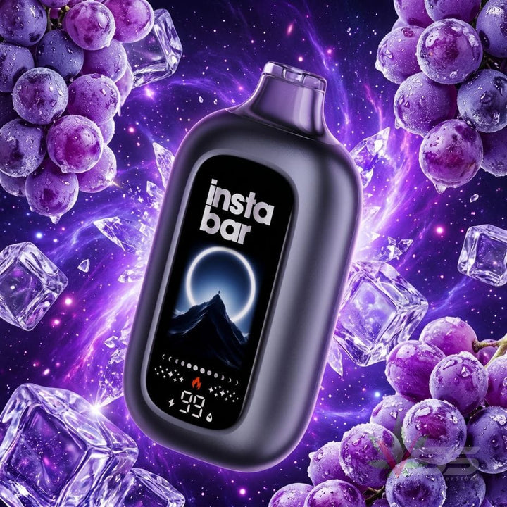 Insta Bar 120K Disposable Vape - Grape Ice 120000 / 20mg Okotoks Vape SuperStore Okotoks Alberta