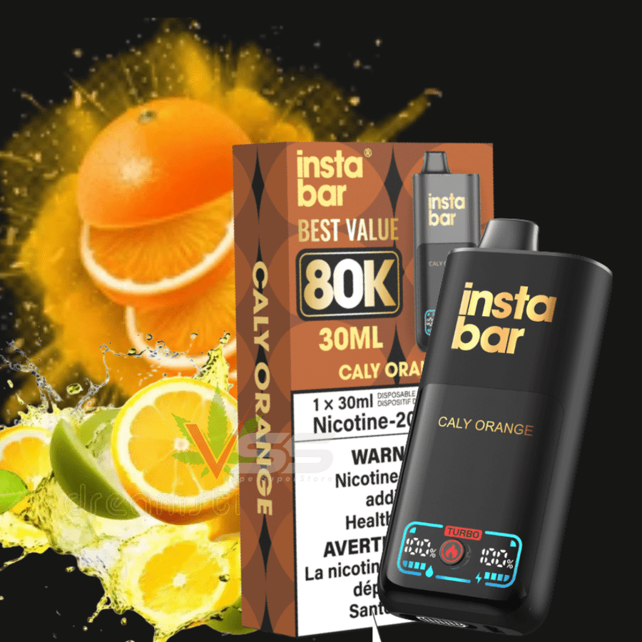 Insta Bar 80K Disposable Vape-Caly Orange Okotoks Vape SuperStore Okotoks Alberta