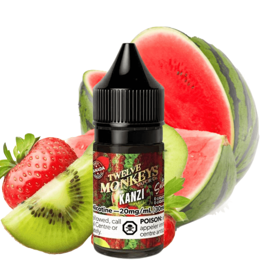 Kanzi Salts by Twelve Monkeys E-Liquid 10mg / 30ml Okotoks Vape SuperStore Okotoks Alberta