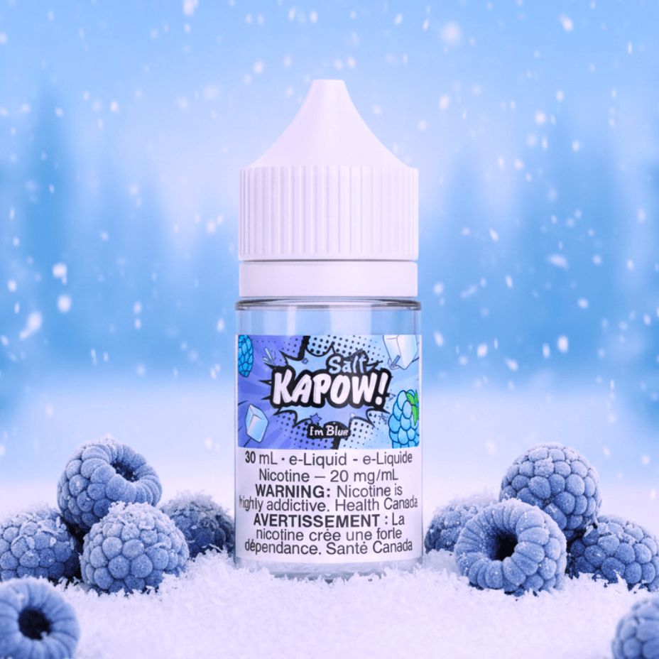 Kapow Salt-I'm Blue Okotoks Vape SuperStore Okotoks Alberta
