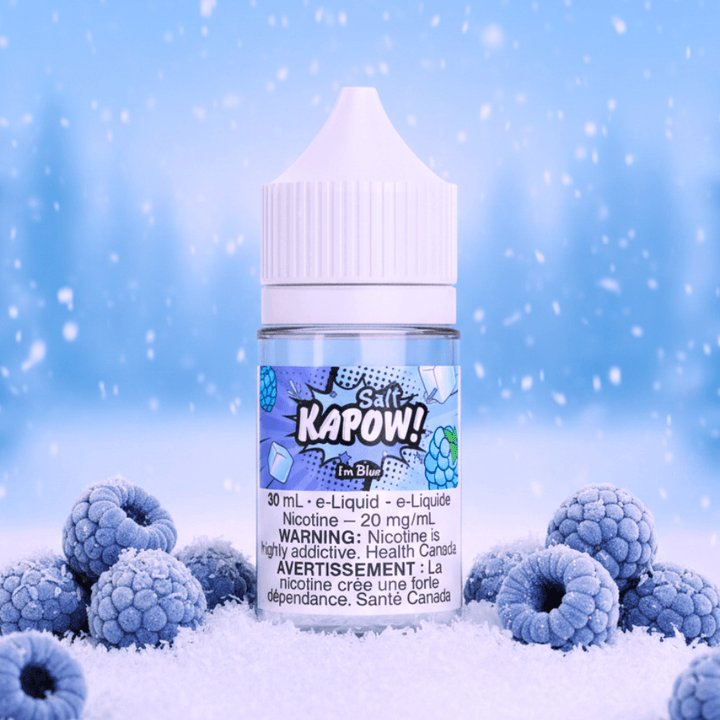 Kapow Salt-I'm Blue Okotoks Vape SuperStore Okotoks Alberta