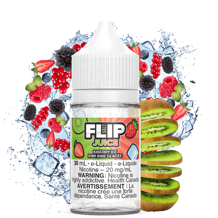 Kiberry Ice Salt by Flip Juice Okotoks Vape SuperStore Okotoks Alberta