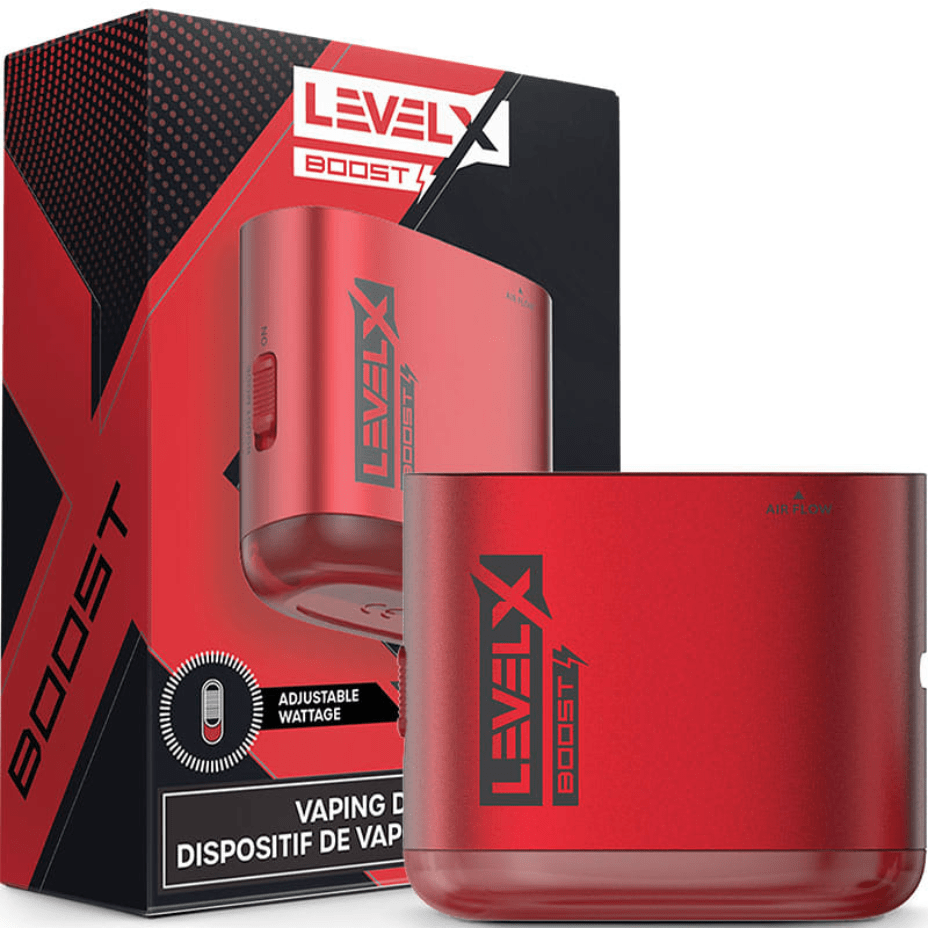 Level X Boost Battery-850mAh 850mAh / Red Okotoks Vape SuperStore Okotoks Alberta