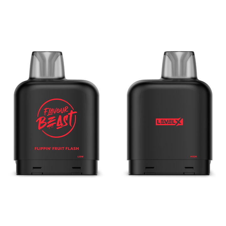 Level X Flavour Beast Pod-Flippin' Fruit Flash 20mg / 7000 Puffs Okotoks Vape SuperStore Okotoks Alberta