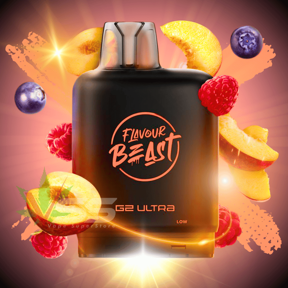 Level X G2 Ultra Flavour Beast Pod 50k-Packin' Peach Berry 50000 Puffs / 20mg Okotoks Vape SuperStore Okotoks Alberta