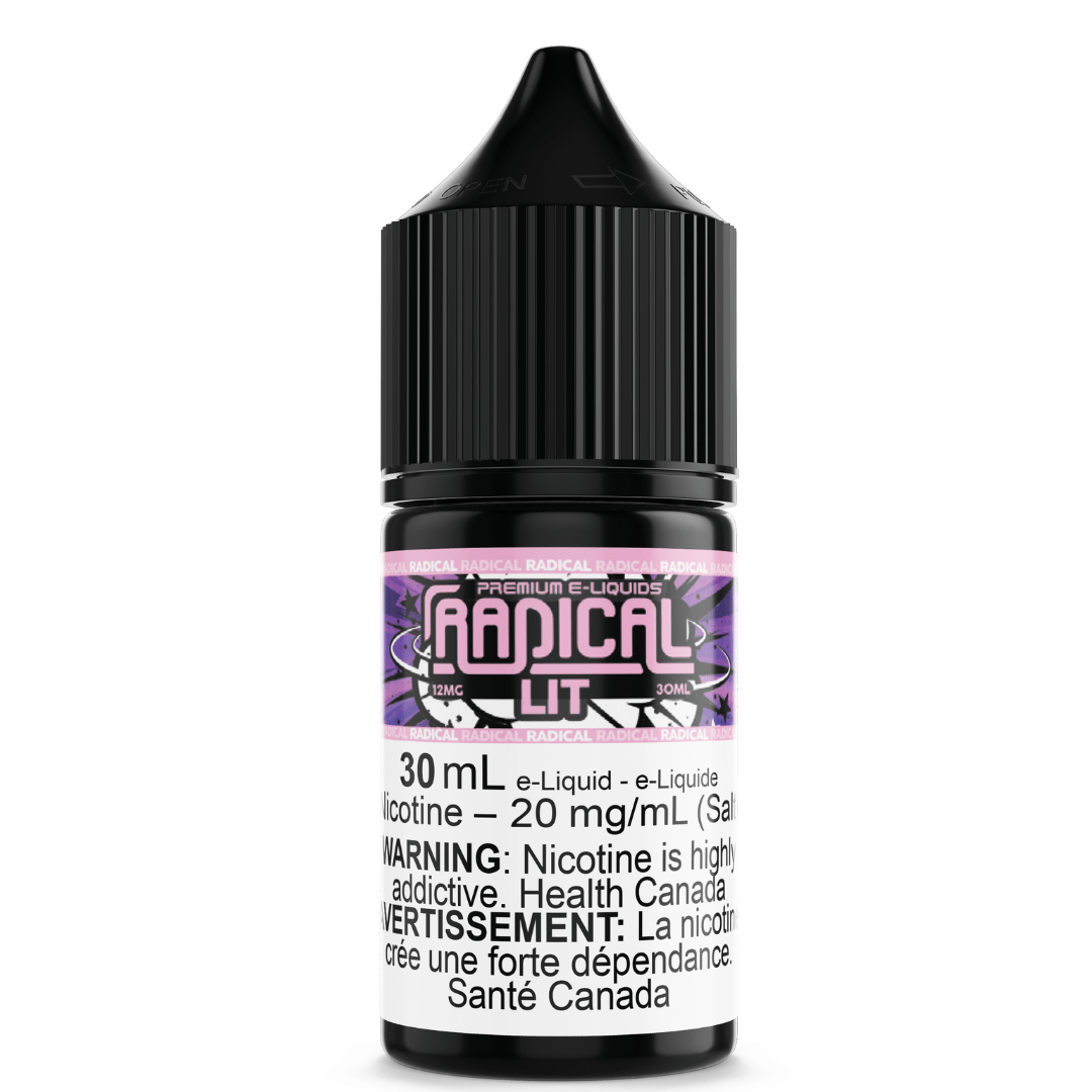 Lit Salt by Radical E-Liquid 30ml / 12mg Okotoks Vape SuperStore Okotoks Alberta