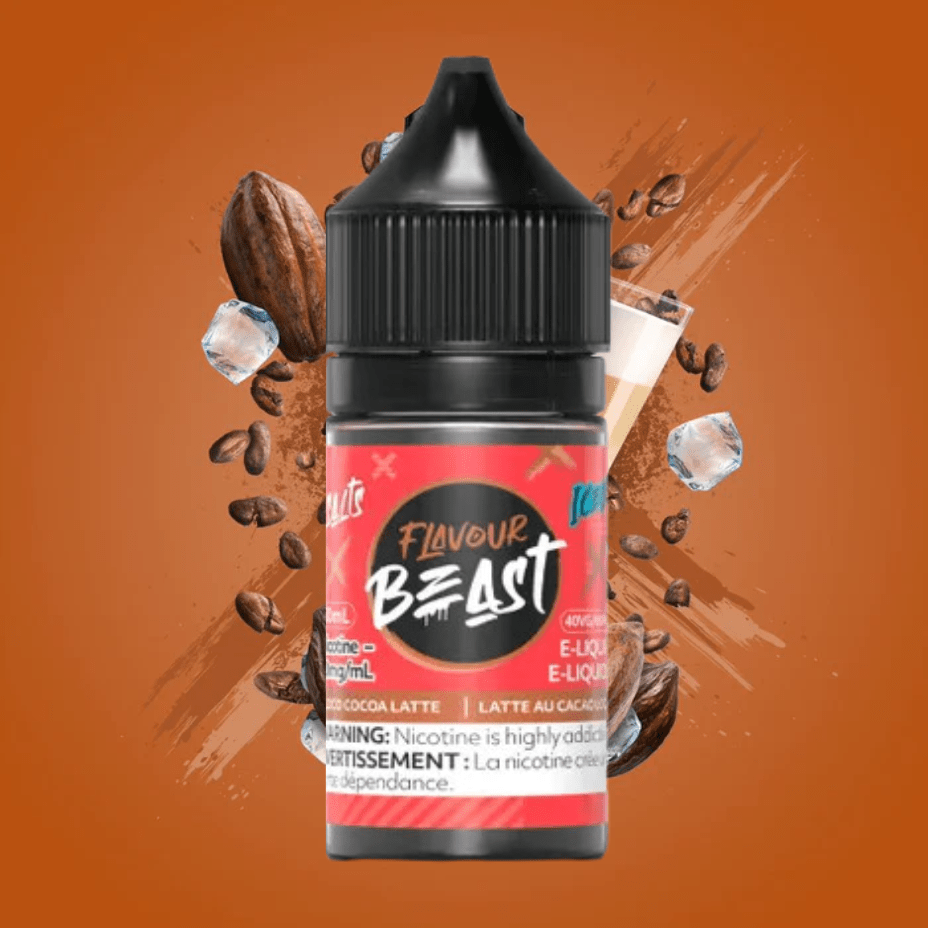 Loco Cocoa Latte Iced Salts by Flavour Beast E-Liquid 30ml / 20mg Okotoks Vape SuperStore Okotoks Alberta