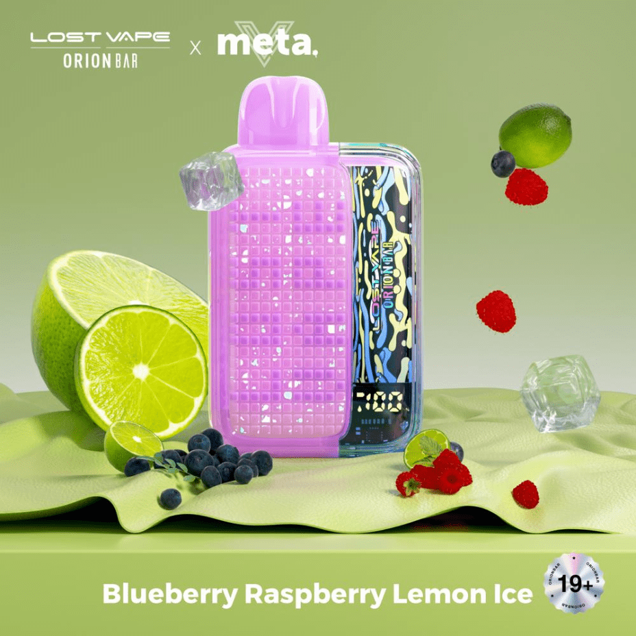 Lost Vape Orion Bar 10000 Disposable Vape - Blueberry Raspberry Lemon Ice 20mg / 10000 Okotoks Vape SuperStore Okotoks Alberta