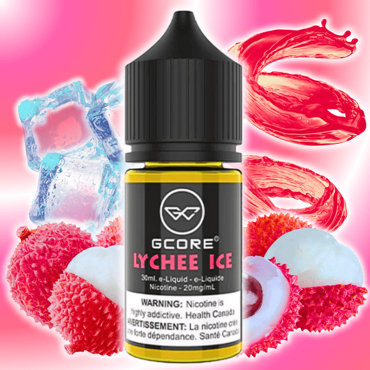 Lychee Ice Salt by GCORE E-Liquid 30mL / 20mg Okotoks Vape SuperStore Okotoks Alberta