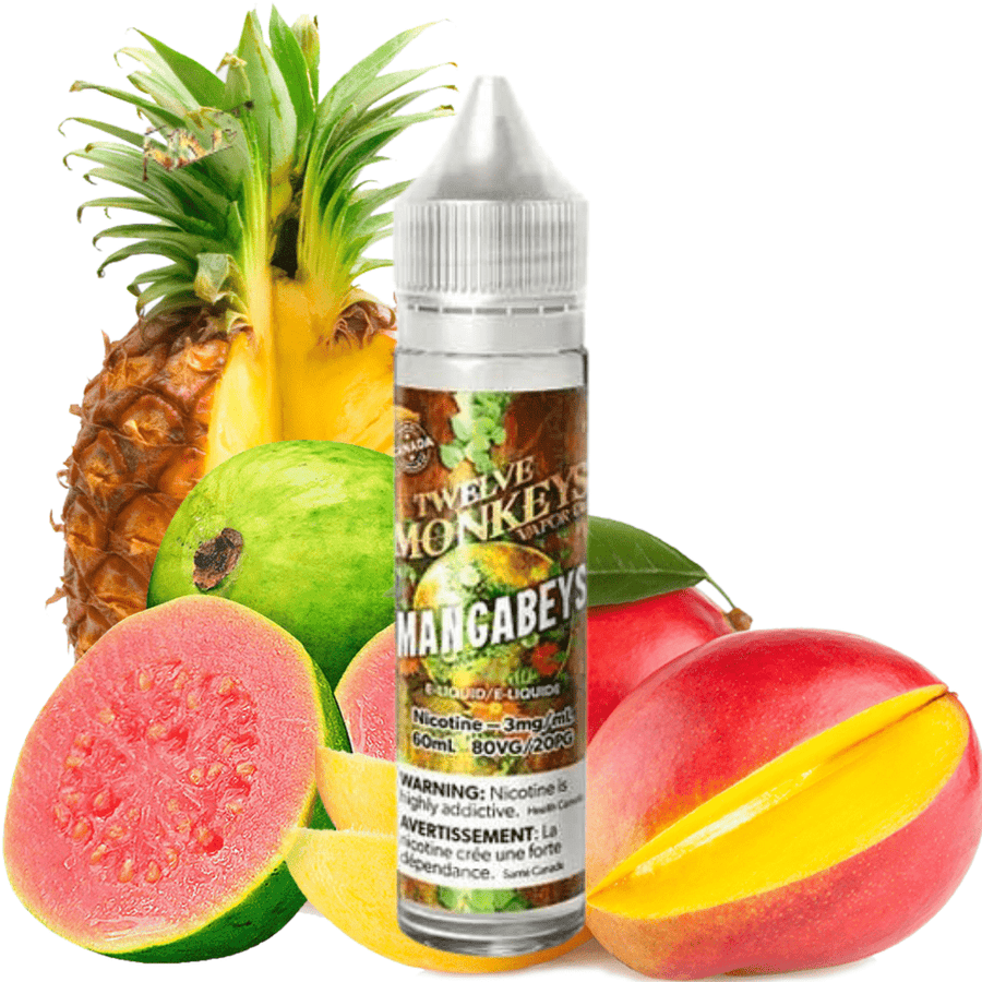 Mangabeys by Twelve Monkeys E-Liquid 3mg / 60ml Okotoks Vape SuperStore Okotoks Alberta