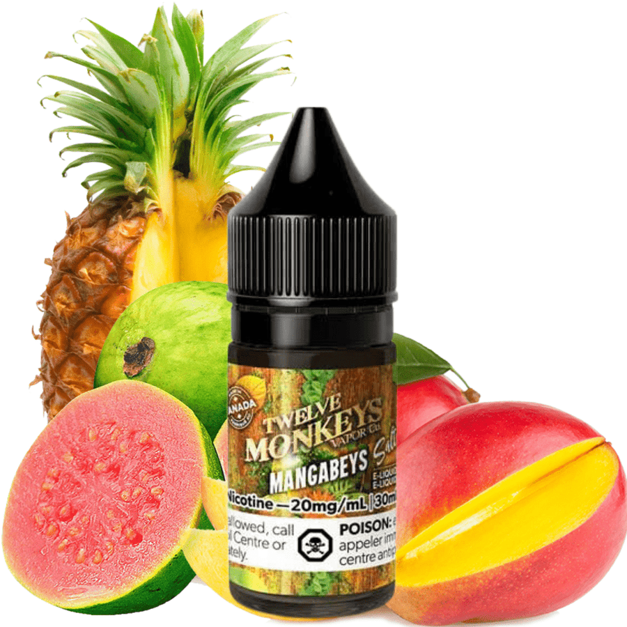 Mangabeys Salts by Twelve Monkeys E-Liquid 10mg / 30ml Okotoks Vape SuperStore Okotoks Alberta