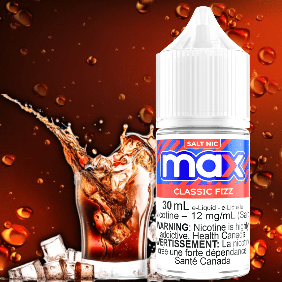 Max E-Liquid - Classic Fizz Salt 30ml / 12mg Okotoks Vape SuperStore Okotoks Alberta