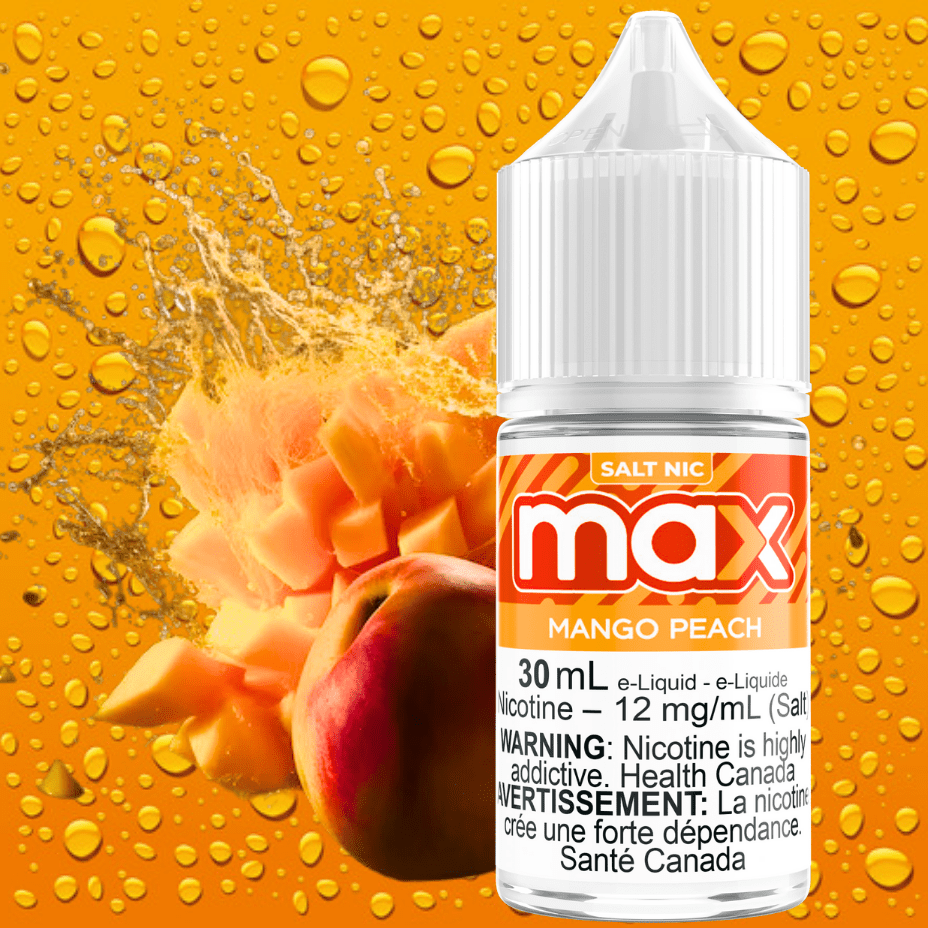 Max E-Liquid - Mango Peach Salt Okotoks Vape SuperStore Okotoks Alberta