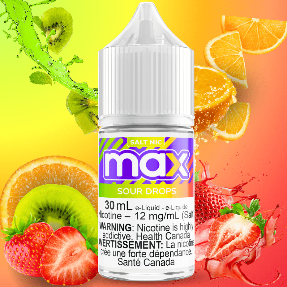 Max E-Liquid - Sour Drops Salt Okotoks Vape SuperStore Okotoks Alberta