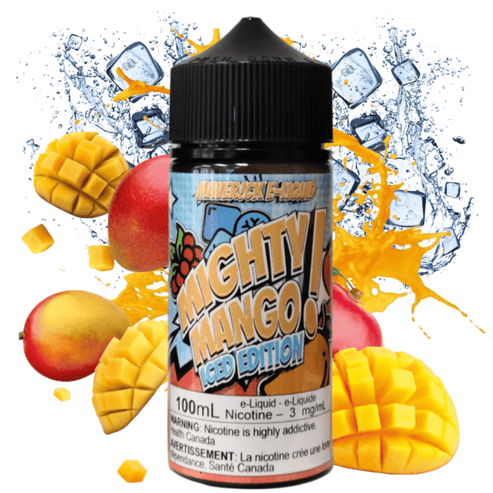 Mighty Mango Iced by Maverick E-Liquid-100ml Okotoks Vape SuperStore Okotoks Alberta