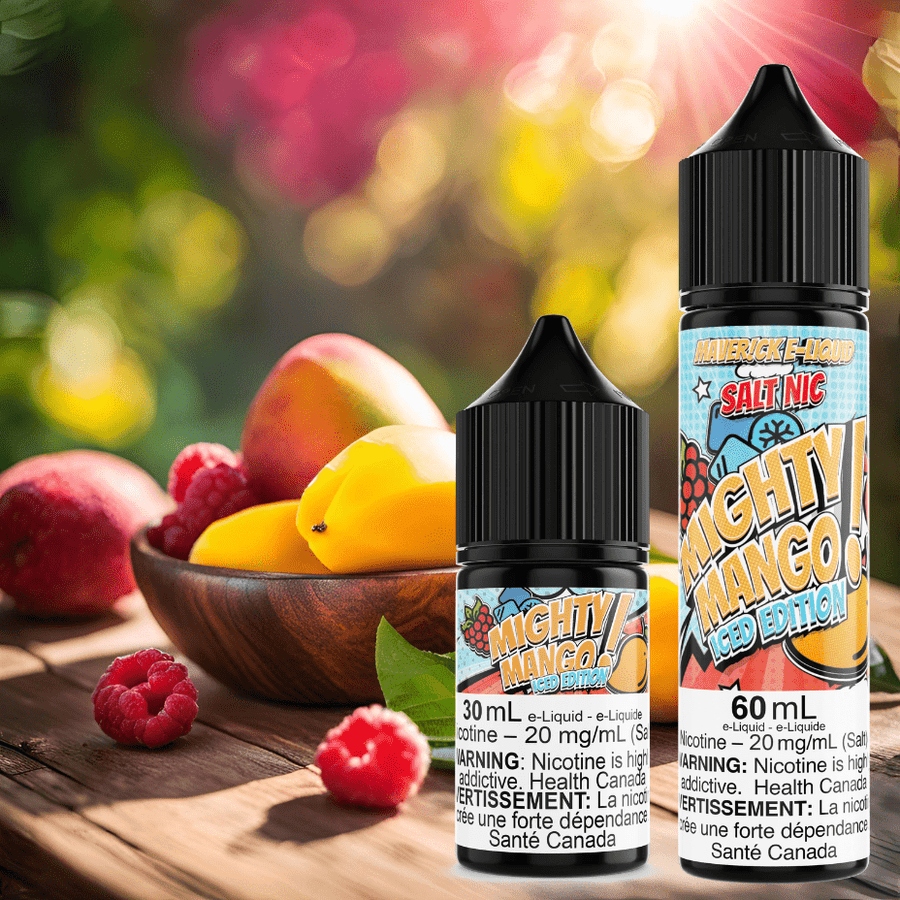 Mighty Mango Iced Salt by Maverick E-Liquid Okotoks Vape SuperStore Okotoks Alberta